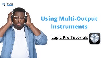 Using the multi output version of Native Instruments Battery in Logic Pro X