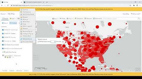 Configuring ESRI Dashbaord using ArcGIS Online