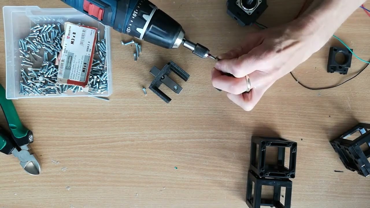 UC2 Assembly Tutorial for the captive Z-stage