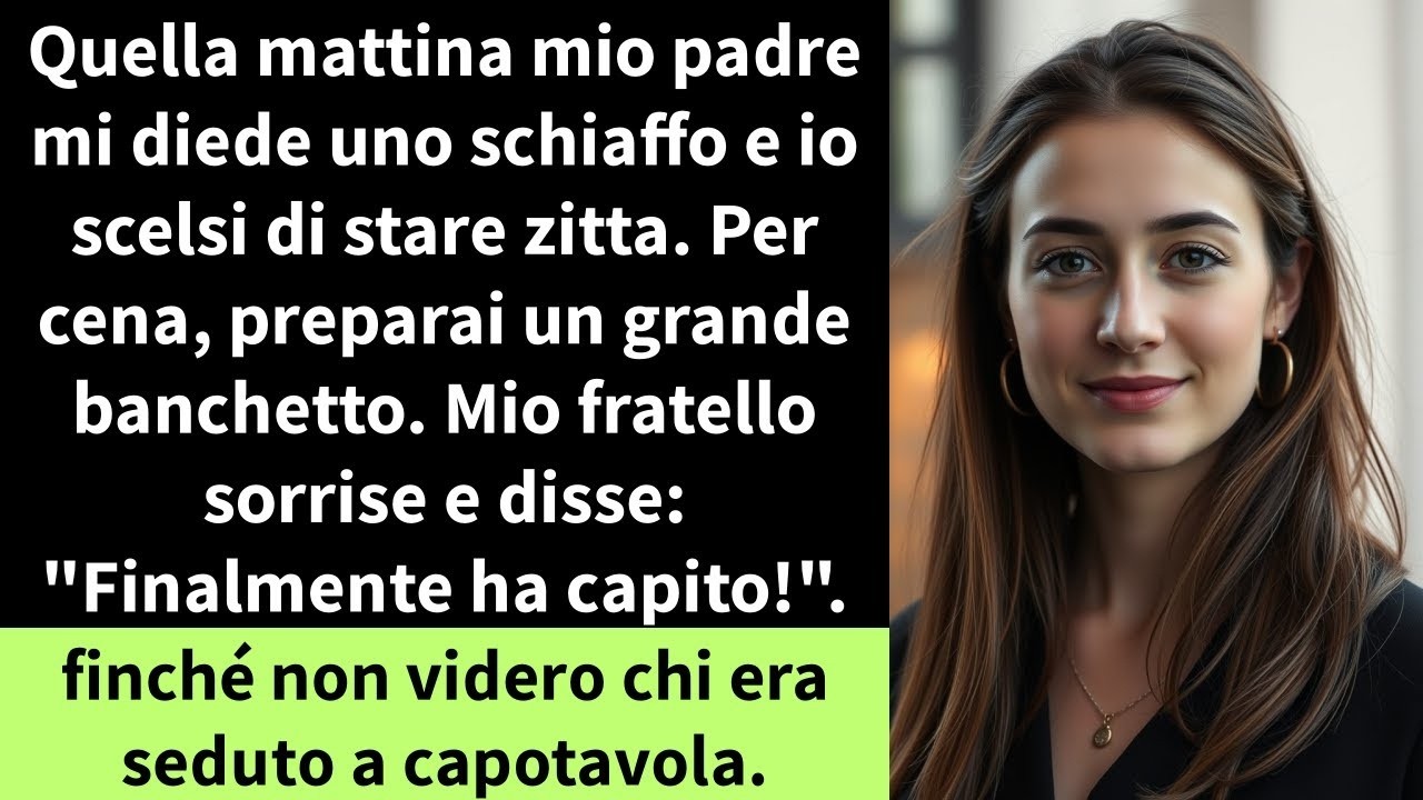 Quella mattina mio padre mi diede uno schiaffo così forte che l’impronta mi rimase sulla guancia per tre ore. Rimasi lì in silenzio. Mio fratello David guardava fuori dalla finestra come se fosse...