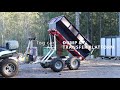 DIY - ATV tukkikärryyn "siirtolava" OSA 3 - ATV log cart "transfer platform" PART 3