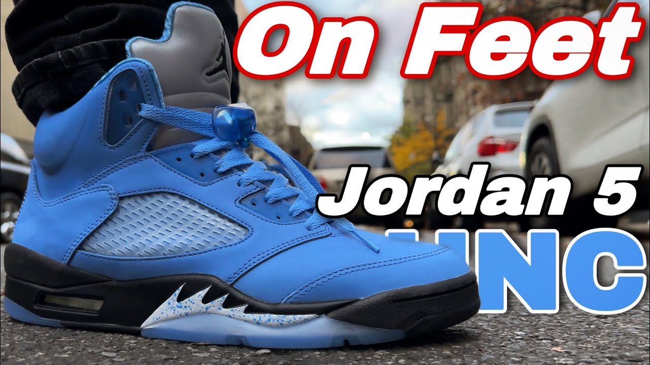 Jordan 5 UNC - ON FEET/ EARLY LOOK 👀 