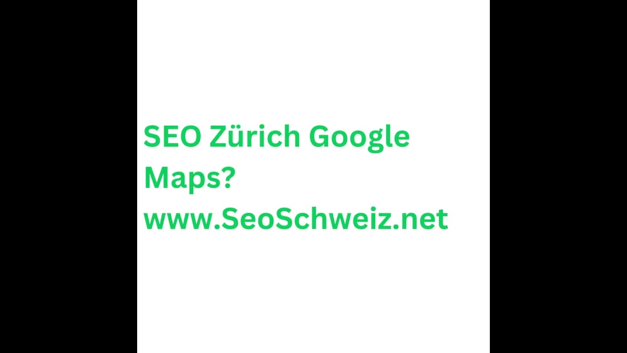 SEO Switzerland.net SEO Google Maps SEO Agenzia di Zurigo