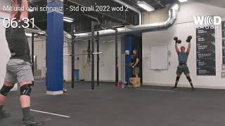 Swiss throwdown 22 team wod 2