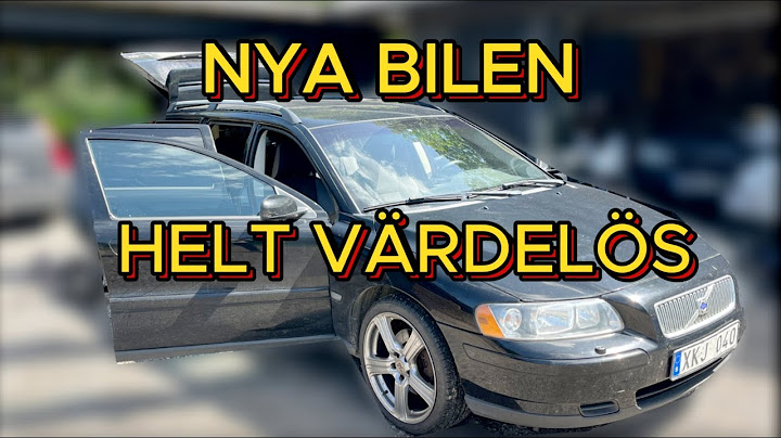 MONTERAR DRAGKROK PÅ NYA BILEN - V70 - 2006