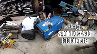 Fixing up the welder and saving a suitcase feeder