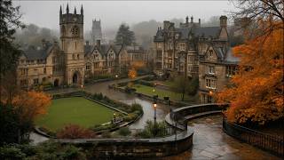 “The Quiet Academy” — A Rainy Autumn Evening at an Old Gothic Academy | Dark academia music