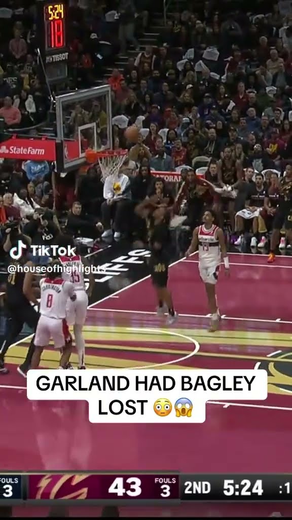 Garland had Bagley lost #hoodnews #clevelandcavaliers #dariusgarland #euro