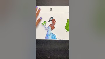 Which hair is your favorite? 💚🤩 #shorts #hair #drawing #art #creative #artist #princess #draw
