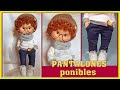 TUTORIAL muñeco LUCA, HACEMOS EL PANTALÓN TEJANO video - 491