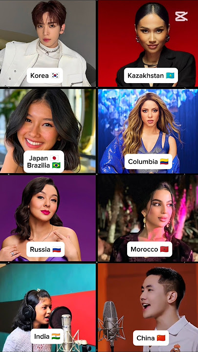 Waka waka 1. Luvity 2. Peridoll 3. 4. Shakira 5. Marina 6. Lamyaa 8. Zeyou #wakawaka #shakira #cover