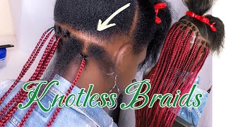 New update How To Part Lines and Tuck Hair For  Knotless | If It’s Not Simple I don’t Need It