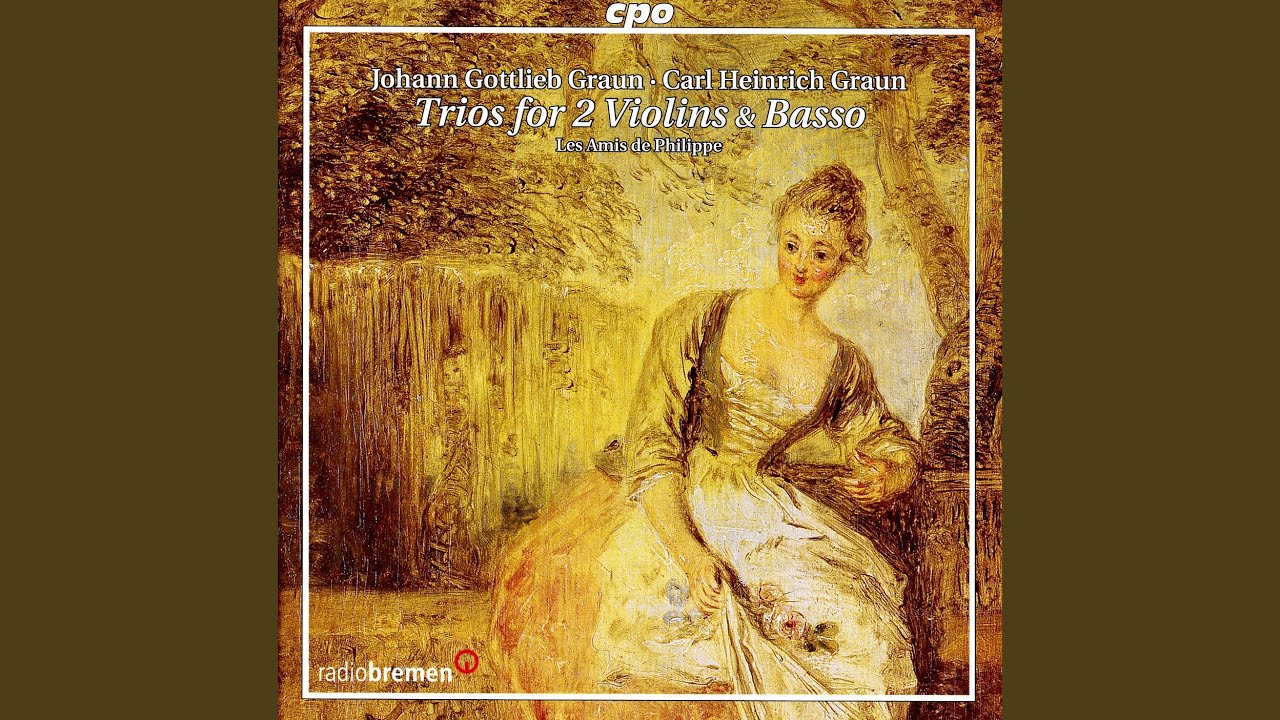 Trio in A Major, GraunWV a:XV:13: II. Adagio