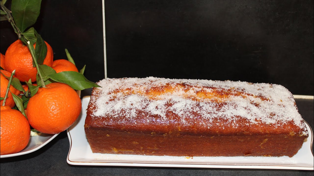 GÂTEAU AUX MANDARINES - كيك المندرين بنة وريحة فاوحة 🍊🍊