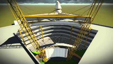 Animation Tensile Structure FSPU