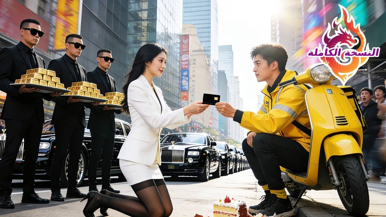 انقلاب حياة! مديرة جميلة تختار عامل توصيل كغني مزيف—وهو الملياردير الحقيقي بـ100 مليار$وينقذ الجميع!