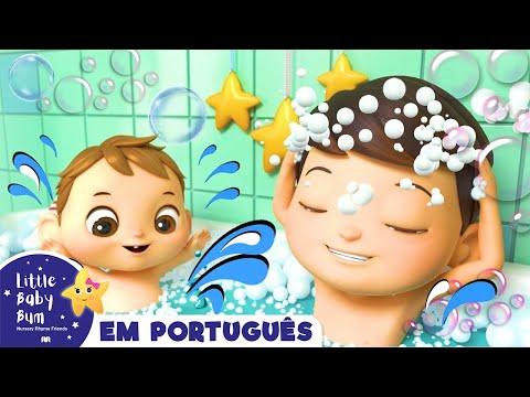 Canções de banho e manter-se limpo | TV infantil | Desenhos Animados | Lellobee