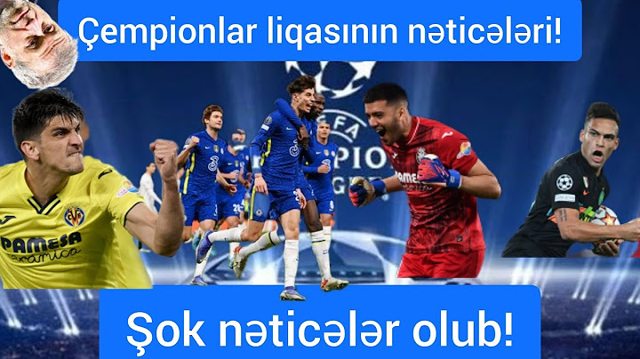Çempionlar liqasının 1/8-in bütün oyunları keçirilib!Həftənin ən yaxşı futbolçusu?Ən yaxşı qol hansı