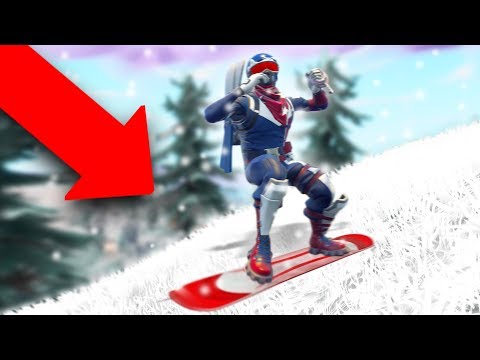 I WENT HelmetARDING IN FORTNITE! *SNOW MAP!* | Fortnite Battle Royale