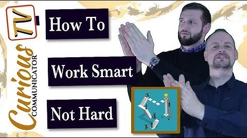 How to Work Smarter Not Harder (4 Steps)