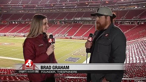 Brad Graham reacts live on KRON4 to amazing win fr...