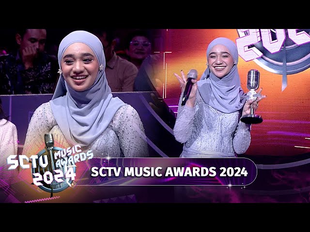 Selamat!! Nabila Taqiyyah Sebagai Pendatang Baru Paling Ngetop | SCTV Music Awards 2024 class=