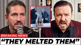 Jim Caviezel & Ricky Gervais Shocked Hollywood Exposed Ellen's Torture On K!ds With Epstein...