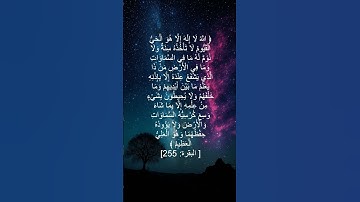 اية الكرسي #آية_الكرسي #تلاوة #تلاوة_خاشعة #الصلاة #القرآن_الكريم #تلاوة_هادئة #قرآن #إسلام_صبحي