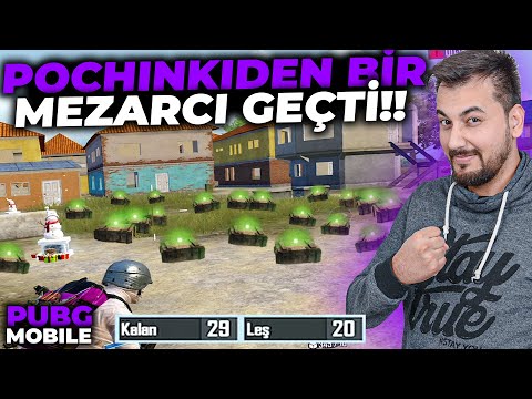 POCHINKIDEN BİR MEZARCI GEÇTİ!! / PUBG MOBILE