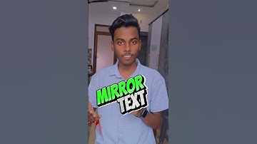 Mirror Text Kaise Generate Kare | Stylish Reverse Text Trick || #shortsfeed #shorts @Diwektech99