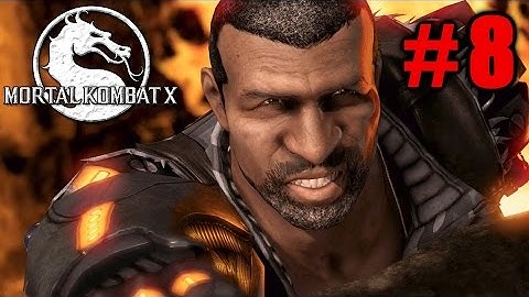 Mortal Kombat X Story Mode Walkthrough Part 8 - Chapter 8 Jax! (XBOX ONE 60FPS)