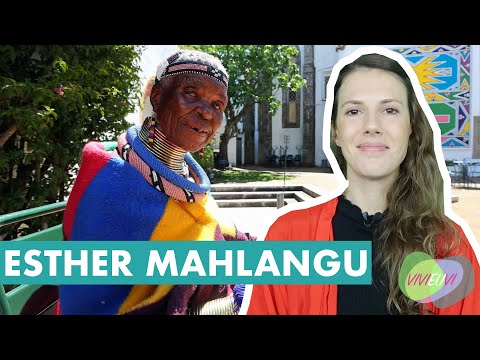 Arte como identidade cultural - Esther Mahlangu #VIVIEUVI