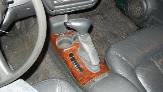 S-10 with Power Leather Seats and Floor Shifter Installed