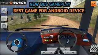 BUS PARKING 3D GAMEPLAY | NEW BUS IN HILL  GAMEPLAY | -BUS GAMES screenshot 5