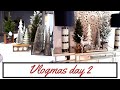 VLOGMAS DAY 2- CHRISTMAS DECORATIONS|HOMEGOODS,TARGET,HOBBY LOBBY