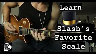 Learn Slash's Favorite Scale🎩- Cracking the Slash Code