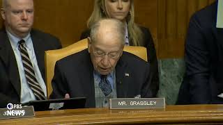 WATCH: Sen. Grassley questions OMB chief Vought in Trump budget hearing