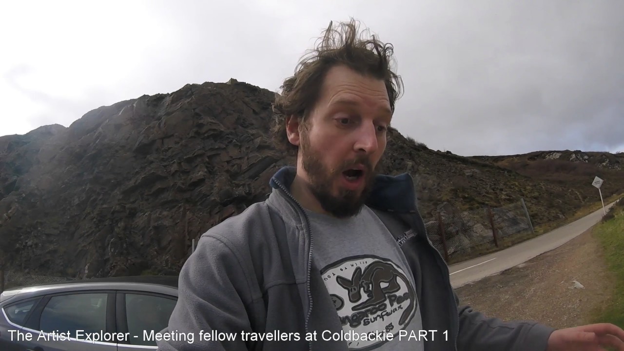 The Artist Explorer - Meeting fellow travellers at Coldbackie PART 1
