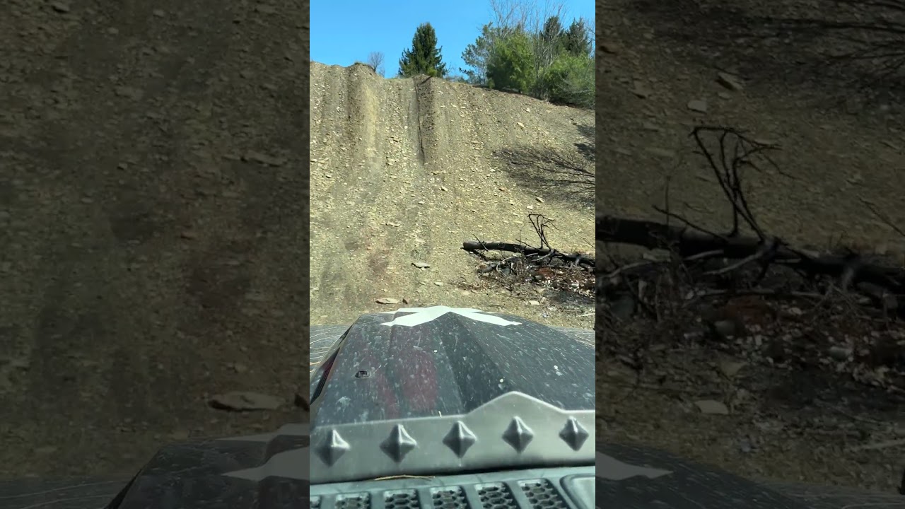 Logway Run Trail Hill Climb in Sproul State Forest