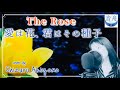 ジブリ おもいでぽろぽろ 愛は花 君はその種子 The  Rose - Bette Midler 都はるみ Studio Ghibli 歌詞付 Cover by 秋山千鶴