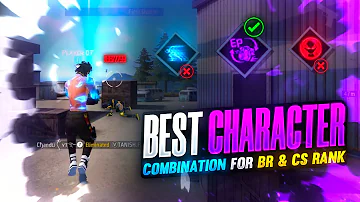 Best character combination for CS rank and BR Rank after update | CS Rank Best Character Combination