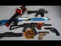 Gatling gun Shell ejecting ToyGun Nerf Gun AK47 Airsoft M4 Glock18 - Realistic Toy Guns Collection