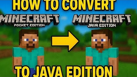 How to convert Minecraft pocket edition into java edition #viral #minecraft #video #firstvideo 