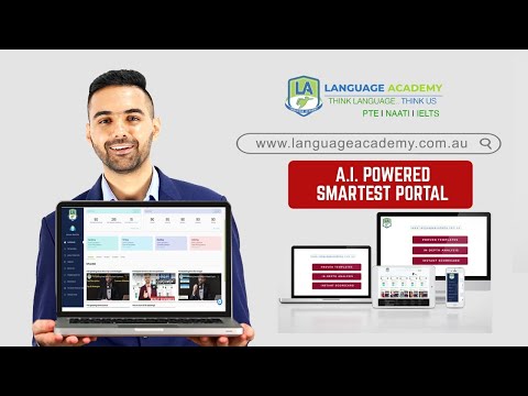 Language Academy's Free AI-Powered PTE Practice Portal with Free Scored Mock Test | Register NOW