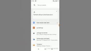 Cara Setting Data Internet Sony Xperia Xz1