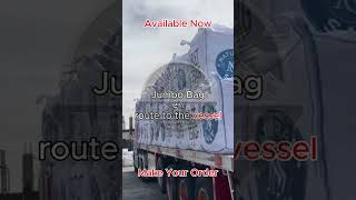 Loading 5,000  Tons of Industrial Salt in Jumbo Bags Direct on Vessel! Get Your Instant Bulk Quote