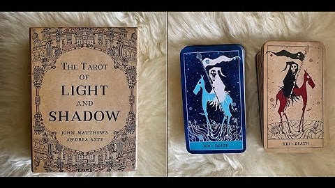 Tarot Deck Flip Through: The Tarot of Light and Shadow by John Matthews and Andre Aste