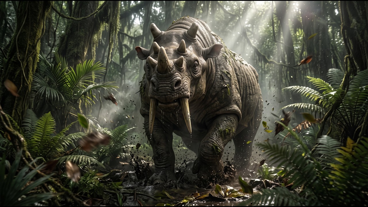 Uintatherium : The 6 Horned Rhino That Nature Deleted