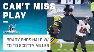 Brady Stuns Packers w/ Buzzer-Beater TD to Scotty Miller!