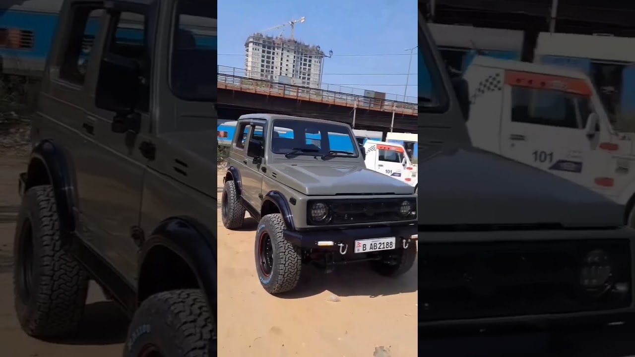 Modified Suzuki Samurai in India 
